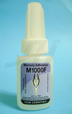 M1000F Lo odor foam friendly adhesive 1oz (Thick)