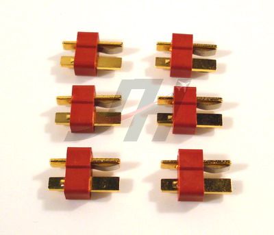 Dean Plug With Grids Male(6pcs)