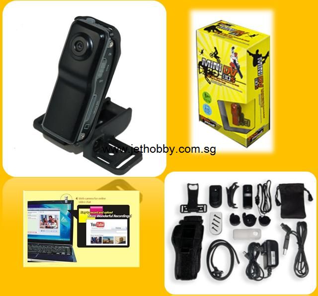 Mini Digital Video Recorder w/ Voice Control Recording