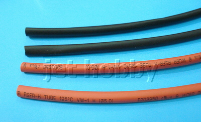 Heat Shrink Tubing 4mm (Black/Red)