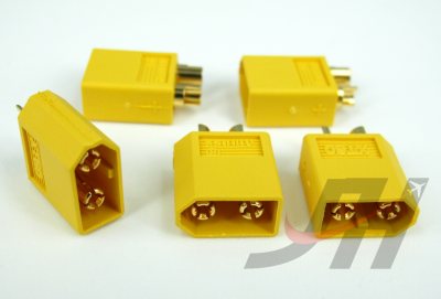 XT60 Male Connector (5pcs)