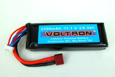 Voltron Li-Polymer Battery 2200mAh/35C 11.1V 3Cells